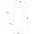 Настенный светильник FOCUS S C068WL-02MG