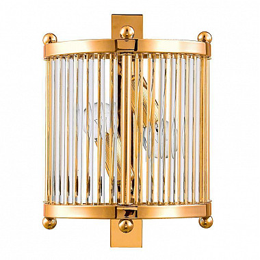 Настенный светильник Crystal Lux Tadeo AP2 Gold/Transparente