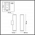 Настенный светильник Odeon Light Dario 4245/2WA