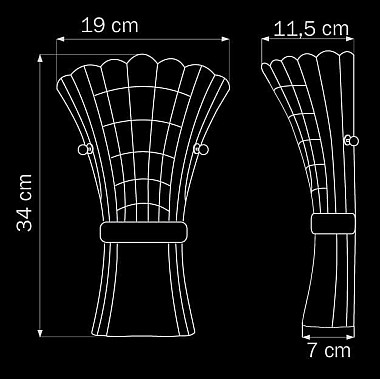 Настенный светильник Lightstar Zucche 820629
