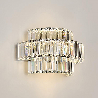 Настенный светодиодный светильник Newport 8443/A chrome М0063995