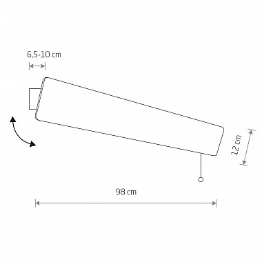 Настенный светильник Nowodvorski Oslo Led 90 7518