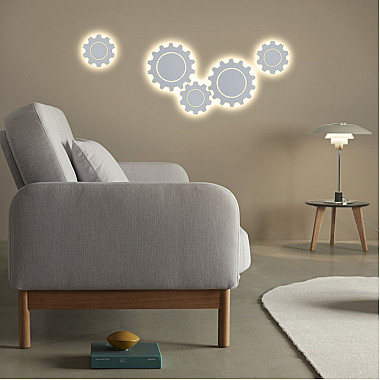 Настенный светильник Gear MRL LED 1095 белый