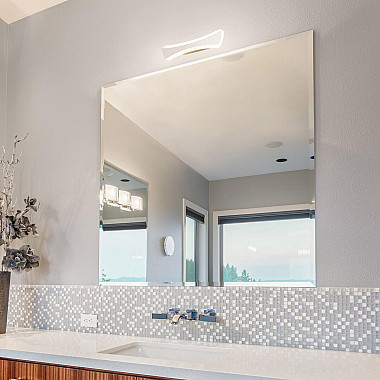 Настенный светодиодный светильник Elektrostandard Wave LED хром MRL LED 1090 4690389124242