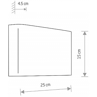 Настенный светильник Haga 10456