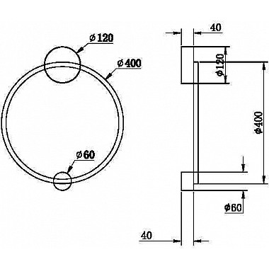 Настенный светильник Halo MOD005WL-L22BSK