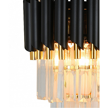 Настенный светильник Darian DARIAN 76017/2W GOLD BLACK