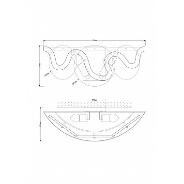 Настенный светильник Moderli Caribbean V7073-2W