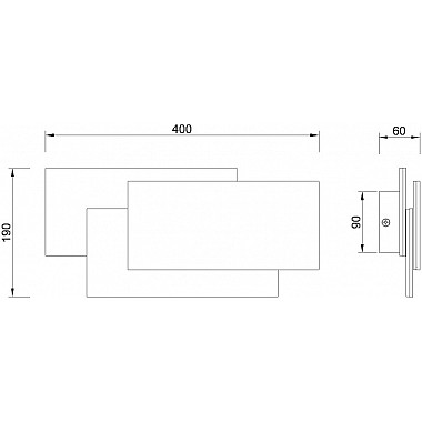 Настенный светильник Tahiti 8090