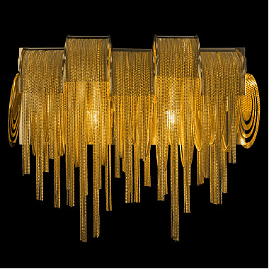 Настенный светильник Volver 10404W/B GD