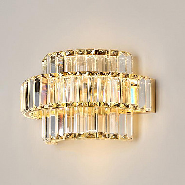 Настенный светодиодный светильник Newport 8443/A gold М0063994