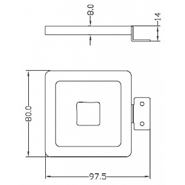 Настенный светильник Louise 687131