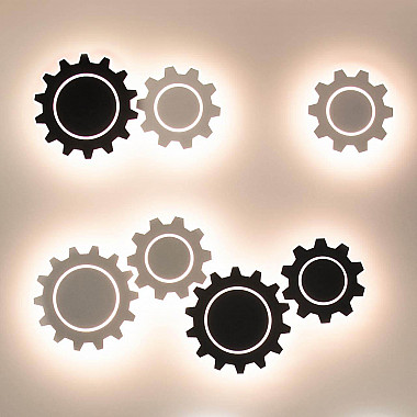 Настенный светодиодный светильник Elektrostandard Gear L LED белый MRL LED 1100 4690389125379