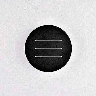 Настенный светодиодный светильник Elvan GW-1520-9W-WW-Bk