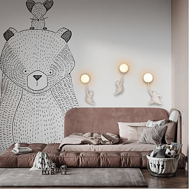Настенный светильник Teddy 10030W/C