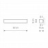 Настенный светильник Nowodvorski Soft Wall Led 60x6 7528