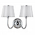 Бра Crystal Lux FAVOR AP2 CHROME