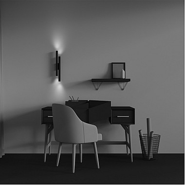 Настенный светильник Calipso C082WL-24W2.7K-B