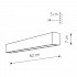 Настенный светильник Nowodvorski Straight Wall Led S 7568