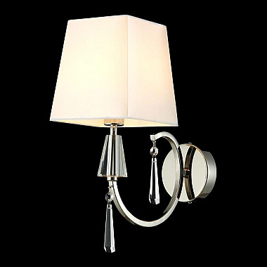 Бра Crystal Lux Marsela AP1 Nickel