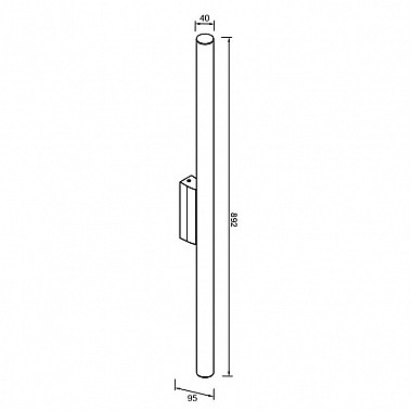 Настенный светильник Antiga 9259