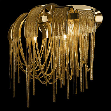 Настенный светильник Volver 10404W/C GD