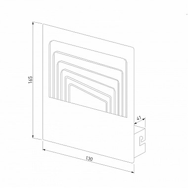 Настенный светильник Onda MRL LED 1024 белый