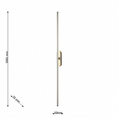 Настенный светодиодный светильник Favourite Reed 3002-2W