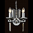 Бра Crystal Lux Marron AP2 Chrome