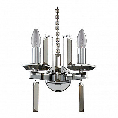 Бра Crystal Lux Marron AP2 Chrome