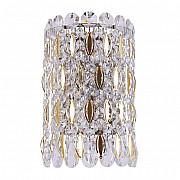 Настенный светильник Crystal Lux Lirica AP2 Chrome/Gold-Transparent