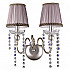 Бра Crystal Lux Alegria AP2 Silver-Brown