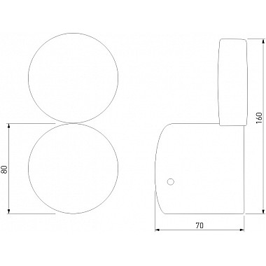 Настенный светильник Brioni 40131/LED белый