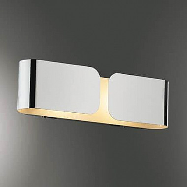 Настенный светильник Ideal Lux Clip AP2 Small Cromo 031361