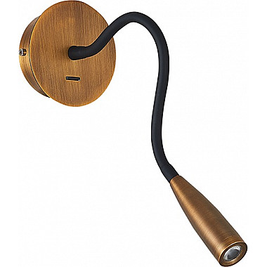 Настенный светильник Kaa W111044/1Black Bronze