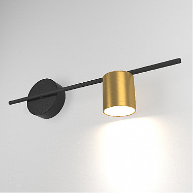 Настенный светильник Acru MRL LED 1019 черный/золото