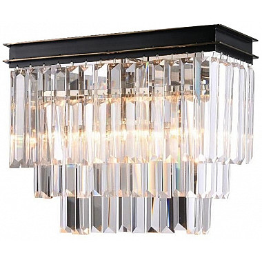 Настенный светильник 31100 31102/A black+gold