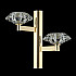 Бра Crystal Lux Rebeca AP2 Gold