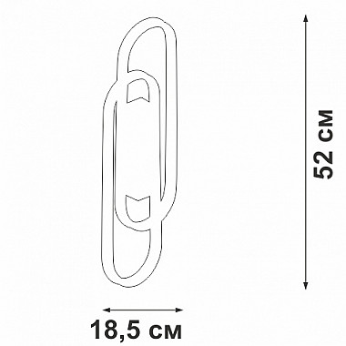 Настенный светильник V3042-0/2A
