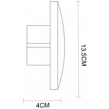 Настенный светильник Nimbo A1506AP-1WG