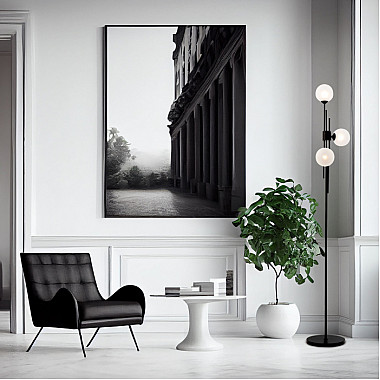 Торшер Volver 01383/3 черный