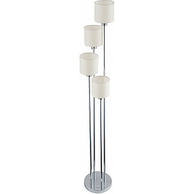 Торшер Denver 1109/4 Chrome/Beige
