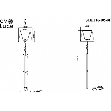 Торшер Balnea SLE1116-105-01