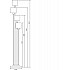 Торшер Denver 1109/4 White/Silver