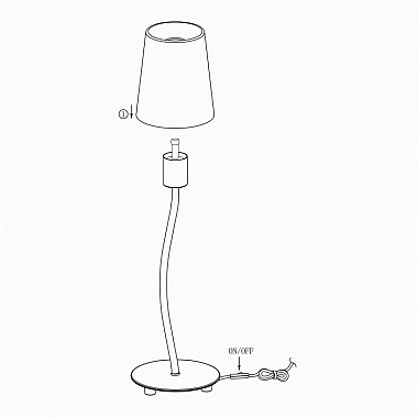 Торшер Noventa 95008