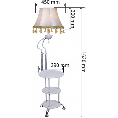 Торшер 01757-0.6-01 WH