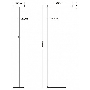 Торшер Office 343016