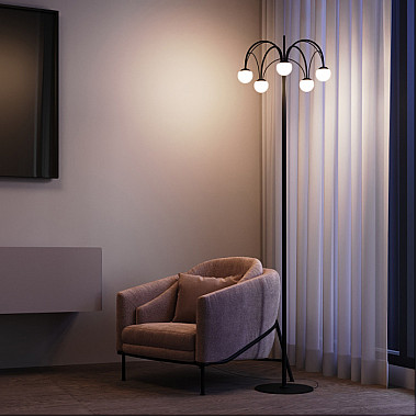 Торшер Ragno 90194 черный