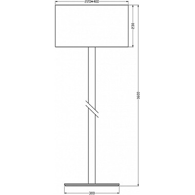 Торшер Roberts 343008