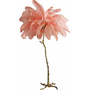 Торшер Ostrich Feather BRFL5014 pink/antique brass